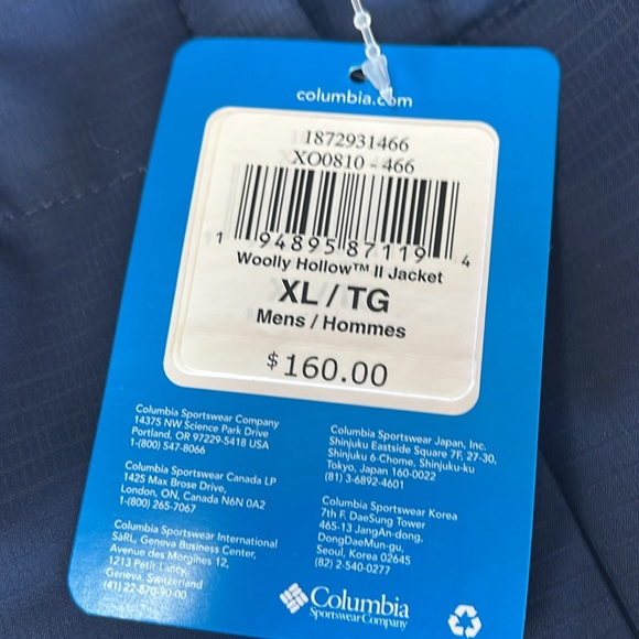 Columbia Omni-heat Men Grand Trek Down Hooded waterproof-Jacket made in Vietnam - Picture 8 of 16